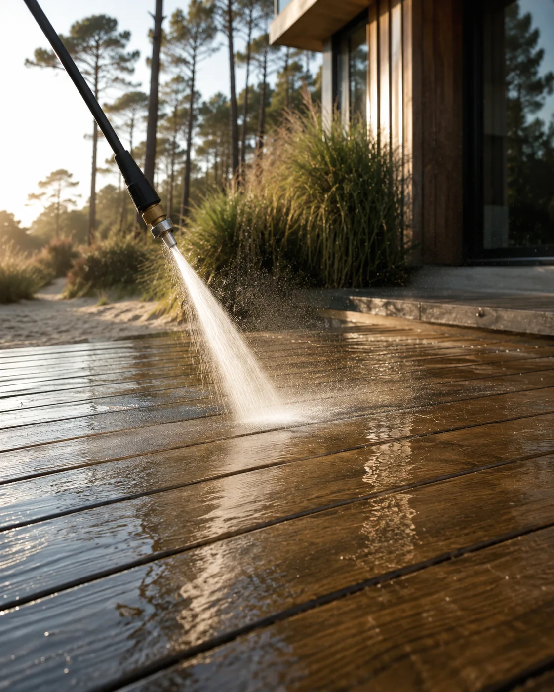 Hidrolavado de fachadas, pisos y exteriores en la costa